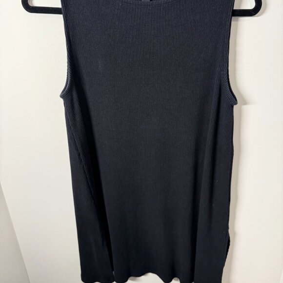 Eileen Fisher Ribbed Knit Tank Top – Black (Size XXS) - Picture 2 of 7